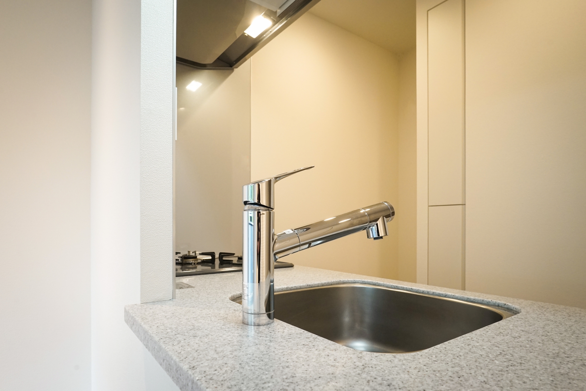 福島ストーンケア　人工大理石キッチンイメージ画像